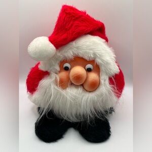 Vintage 1984 Renno Corp Santa Claus stuffed plush toy #1